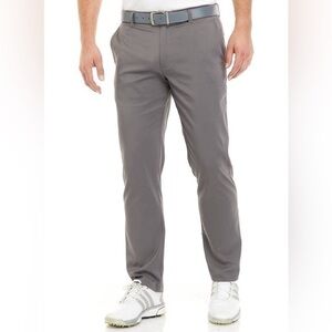 Pro Tour Flat Front Tech Pants - Golf - Size 40x30 - Gray